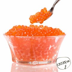 Красная икра Красная лососевая икра кижуч